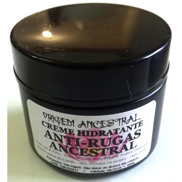 CREME DE ROSTO ANCESTRAL - HIDRATANTE ANTI-RUGAS (Pele Normal, Seca, Mista, Sensível) 